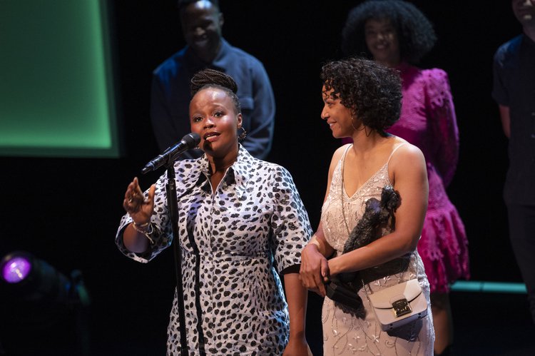 Nosizwe Baqwa and Zezé Kolstad win Hedda Prize 2022 for Best Musical Theatre Performance. Photo: Skjalg Vold